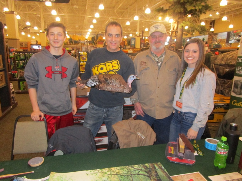 Ray Erick at Cabela’s in Woodbury